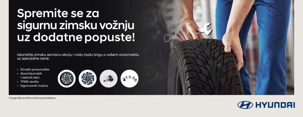 Zimska servisna akcija! Naša topla briga,  vaša ušteda. 